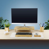 Red Oak Desk Shelf