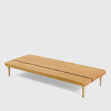 Red Oak Splicing Wood Monitor Stand