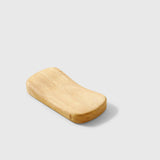 Black Walnut Wood Wrist Rest — Contoured Ergonomic Support