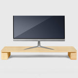 Walnut Dual Monitor Stand