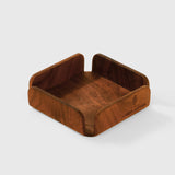 Small Walnut Wooden Tray | Desk Storage