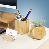 Solid Wooden Pen Holder