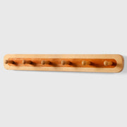 Two-Color Beech Wood Splicing Row Of 4/5/6 Hooks