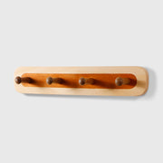 Two-Color Beech Wood Splicing Row Of 4/5/6 Hooks