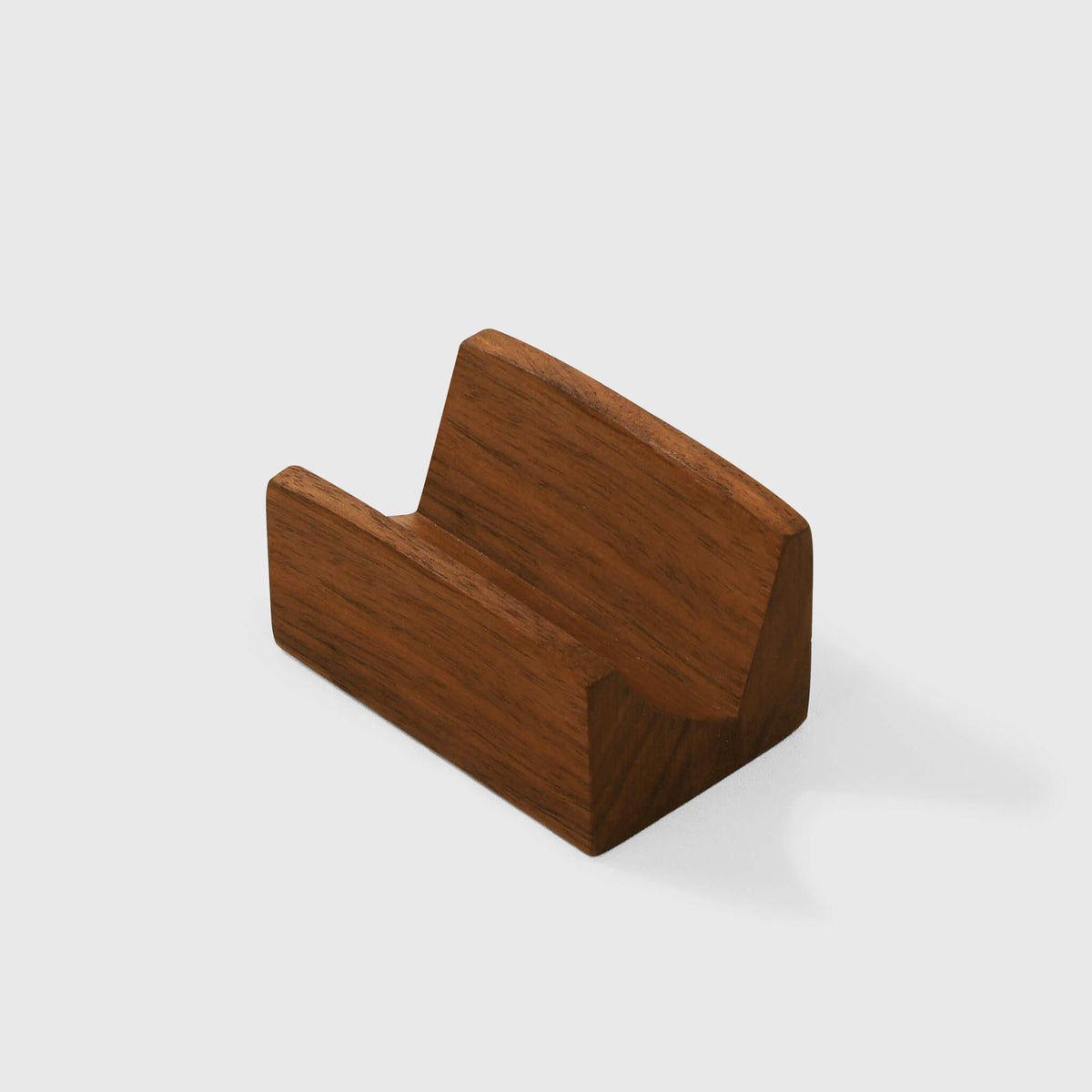 Walnut Business Card Holder