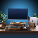 Walnut Desk Shelf