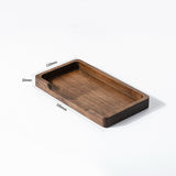 Walnut Desk Tray | Wooden Jewelry Storage | Home Decor