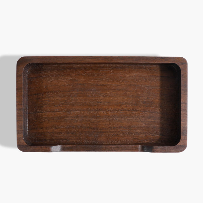 Walnut Pen Tray Desk Organizer — Stationery & Office Décor