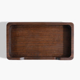 Walnut Pen Tray Desk Organizer — Stationery & Office Décor