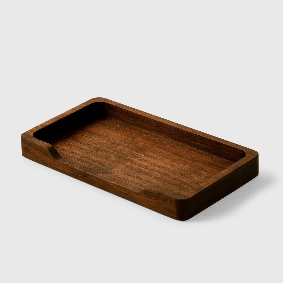 Walnut Desk Tray | Wooden Jewelry Storage | Home Decor