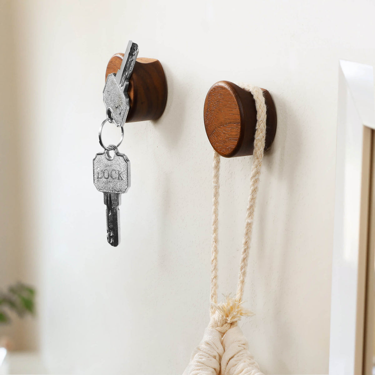 Beech Magentic Wooden Wall Hook