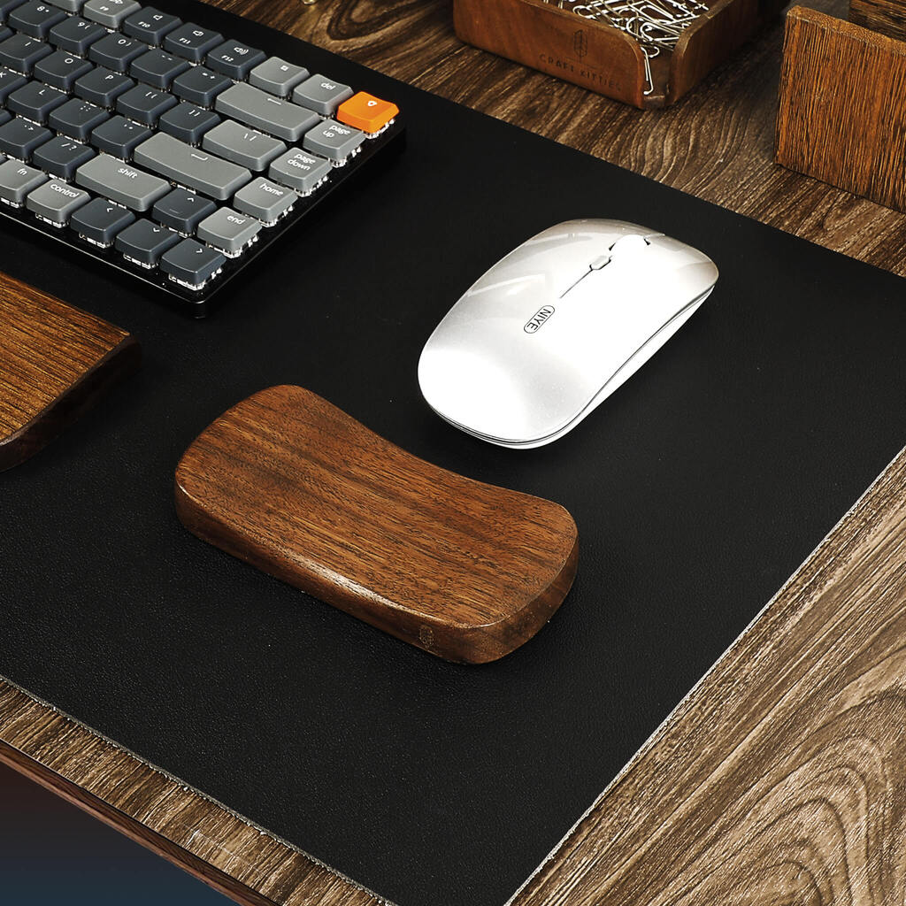 Walnut Mouse Wrist Pad
