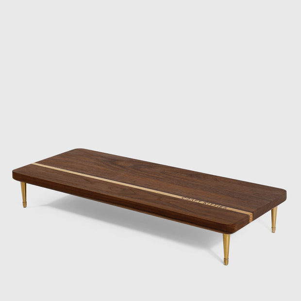 Walnut Splicing Wood Monitor Stand