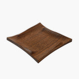 Walnut Wood Serving Plate — Square