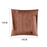 Walnut Wood Plate Serving Tray | Square Dinner Platter