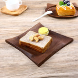 Walnut Wood Plate Serving Tray | Square Dinner Platter