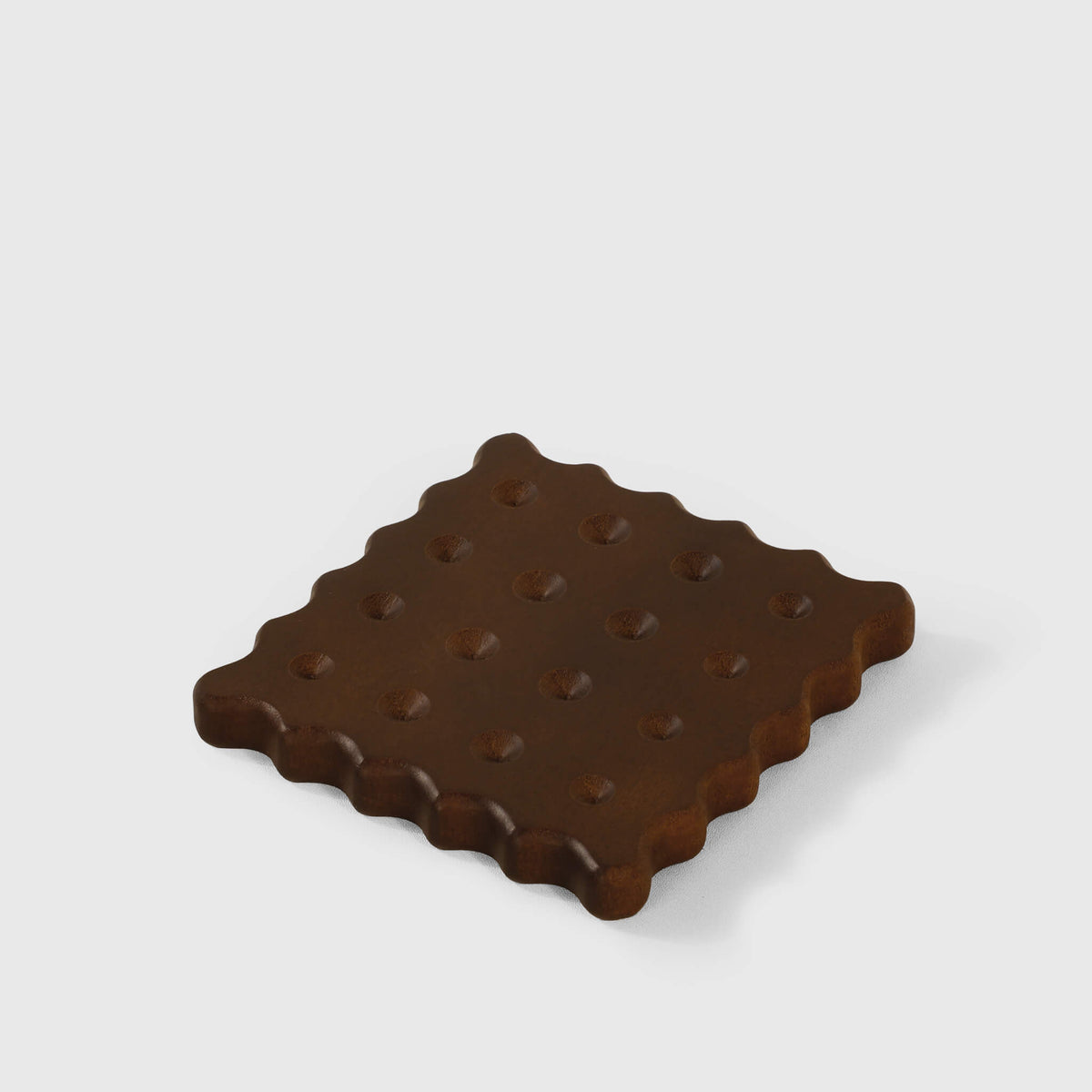 Walnut Wooden Cookie Cup Coaster