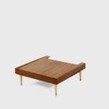 Walnut iMac Wood Monitor Stand With USB Ports