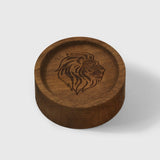Wood Essential Oil Diffuser — Heart Field Pattern