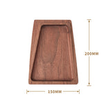 Wooden Walnut Squared Tray | Household Use Dinner Platter