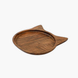 Wooden-Walnut-Animals-Shape-Plate-Handmade-Serving-Plate