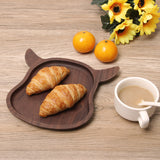 Wooden Walnut Cattle Shape Plate | Handmade Serving Plate | Perfect Gift for Pet Lover